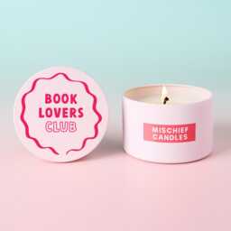 Funny Gift For Her - Candle Club Stocking Filler Pink Tin Container - thumbnail 1