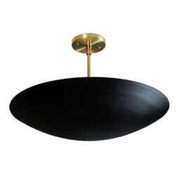 Mid Century Brushed Brass Finish Sputnik Flush Mount Ceiling/Pendent Light - thumbnail 1