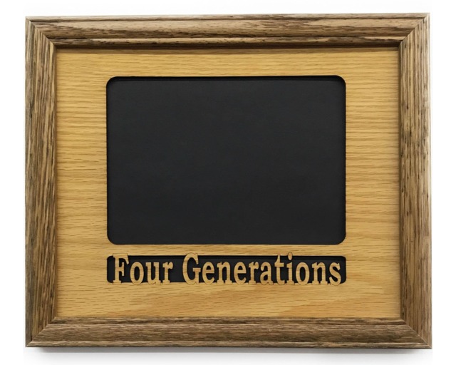 Family Generations Picture Frame - 8x10 Holds 5x7 Photo - image 1