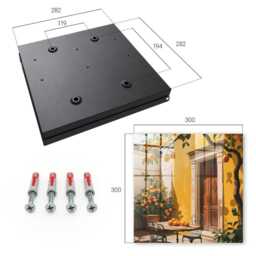 Orange Patio Key Cabinet For Home, Yellow Box Wall, Painterly Nature, Lovers Of Nature & Sun - thumbnail 4