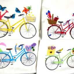 Pillows With Bikes, Seasonal Bike Pillow Covers - thumbnail 2