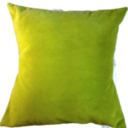 Green Chartreuse Green Pillow Velvet Throw Cover - Velvet -Throw -Velvet Cushion - thumbnail 2