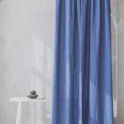 Pencil Pleat Linen Curtain - Natural Flax, Soft Lightweight For Modern, Rustic, Or Farmhouse Homes, Elegant Window Treatment - thumbnail 4