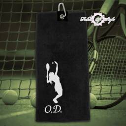 Personalized Embroidered Tennis Towel Microfibre Sports Gift - thumbnail 2