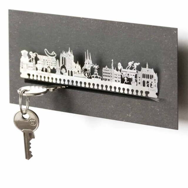 Erfurt Skyline Souvenir Gift Tube - Premium Quality Cityscape Memorabilia & Keepsake With Landmark Silhouette Design - image 1