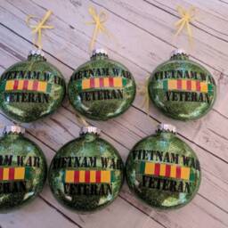 Vietnam War Veteran Ornament/ Christmas/ Personalized Gift - thumbnail 2
