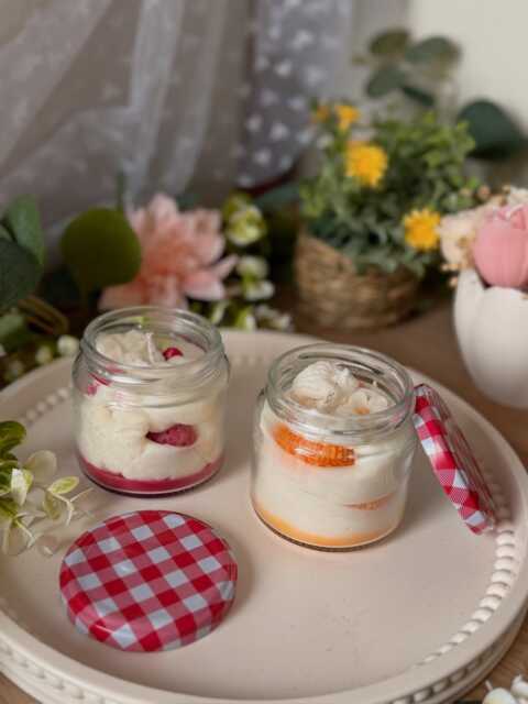 Whipped Cream Cloud Jar Candle, Scent Of Your Choice - image 1