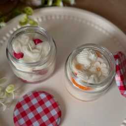Whipped Cream Cloud Jar Candle, Scent Of Your Choice - thumbnail 2