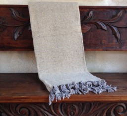 Boho Chic Beach Blanket, Yoga Oatmeal Color