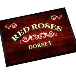 Personalised Boat Mat - Decorative Canal Narrowboat Name, Entrance Boat Door Mat Large Accessories - thumbnail 3