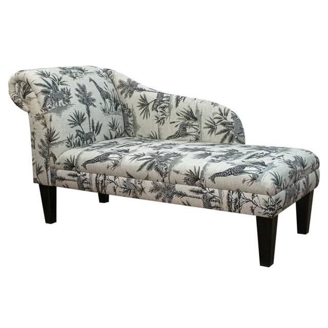Handmade Safari Wildlife Chaise Longue - Accent Sofa British Custom Made - image 1