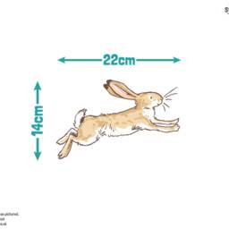 Guess How Much I Love You Wall Sticker, Pastel Hares Hare Decal, Nursery Decor - thumbnail 3