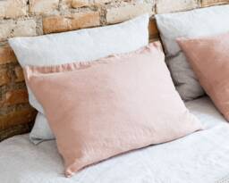 Pure Linen Pillow Shams, Decorative Pillowcase, Cover. Any Size Pillowcase. Pillowcase With Zipper/Envelope Closure