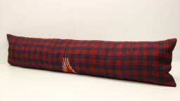 Handmade Kilim Lumbar Pillow Cover, 12x48 King Size Bedding - thumbnail 1