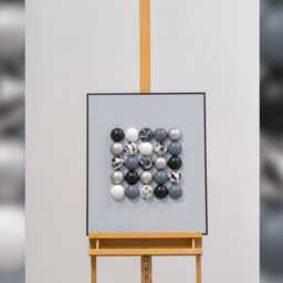 3D Wood Wall Sculpture - Abstract Geometric Art Modern Decor - thumbnail 3