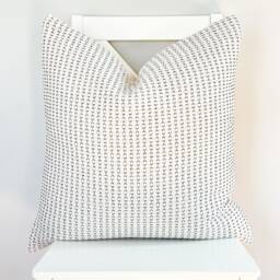 Black Striped Pillow, Neutral Farmhouse Modern Bohemian, Boho, Lumbar Throw Home Decor, Decorative Pillow - thumbnail 2
