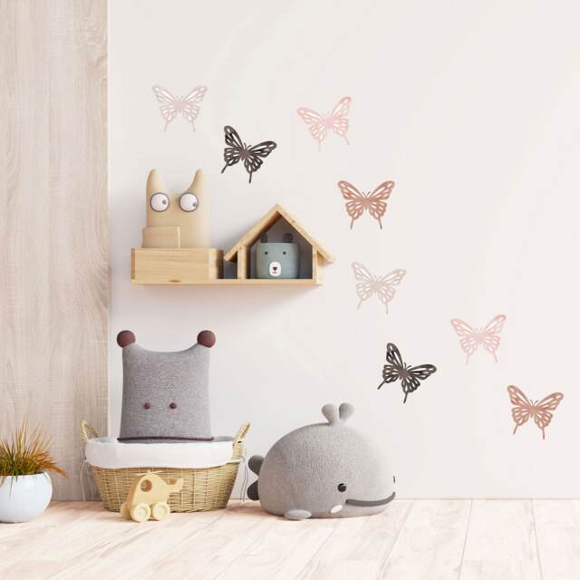 Butterfly Wall Decals Nursery & Girl Bedroom Decor - image 1