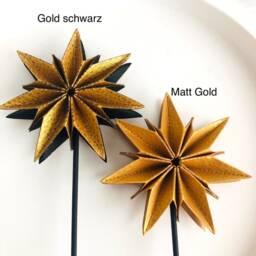 Snappap, Christmas Star, Vegan, Paper Star On A Stick, Decoration, Gift - thumbnail 4