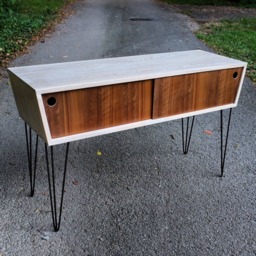 Mid Century Media Console - thumbnail 2