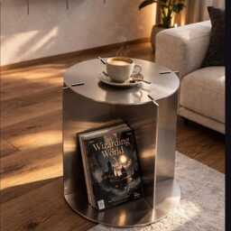 Metal Side Table - thumbnail 2