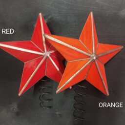 Glass Tree Topper, Christmas Star Topper Ornament - thumbnail 4