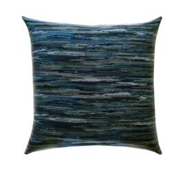 Wooven Textured Pillow Cover Striped Abstract Blue Navy Grey Dark Green Kilim Style Bohemian Home Decor Farmhouse Ethnic Boho Cushion Case - thumbnail 2