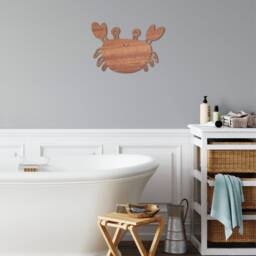 Crab Wall Decor Home - Nursery/Kids Animals Children Room Marine Sealife - thumbnail 2