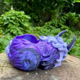 Glimmerfur Vulpin Large Planter 24cm X 19.5cm 12.5cm 3D Printed Figure - thumbnail 2