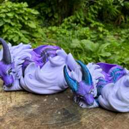 Glimmerfur Vulpin Large Planter 24cm X 19.5cm 12.5cm 3D Printed Figure - thumbnail 4
