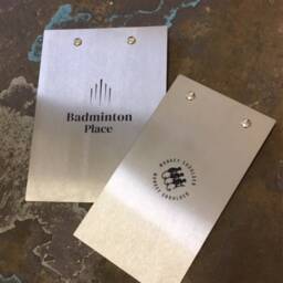 Custom Laser Marked Stainless Steel Clipboard, A4 A5 Dl Sizes - thumbnail 1