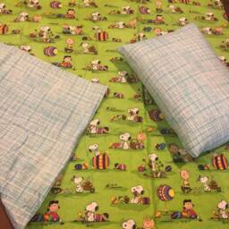 Snoopy Peanuts Gang Easter Pillow, Pillowcase & Quilted Blanket Set - thumbnail 3
