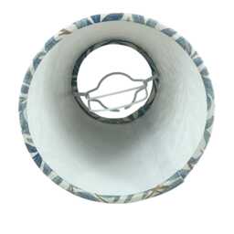 William Morris Candle Clip Lampshade With Willow Bough Azure, Handmade Lampshades, Lamp Shade, On Lampshade, Leaf - thumbnail 2