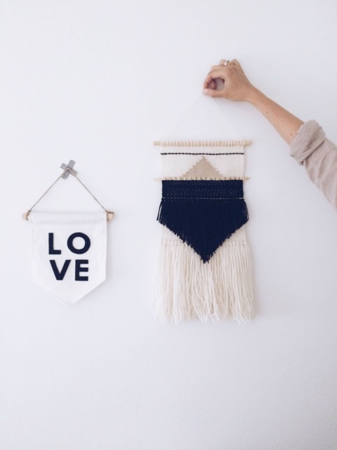 Natural Aztec Style Wall Hanging/Geometric/Minimal/Aztec Style/Woven Hanging/Wall Art Tapestry/Nursery Room - image 1
