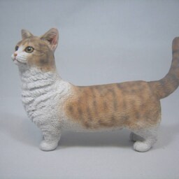 Munchkin Cat Figurine(Walk The Flower Path Custom Coloring Available - thumbnail 2