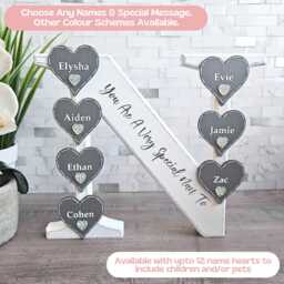 Personalised Nanny Gift, Nanna Custom Grandparent 80Th Birthday Gifts For Women, Nana From Grandkids Sign, 60Th - thumbnail 3