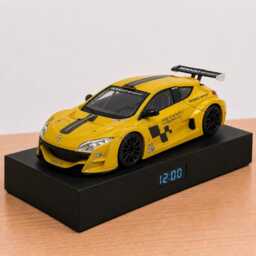 Renault Megane Trophy Car Alarm Clock - Realistic Engine Sound, Handmade, Enthusiast Gift - thumbnail 2