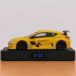 Renault Megane Trophy Car Alarm Clock - Realistic Engine Sound, Handmade, Enthusiast Gift - thumbnail 4