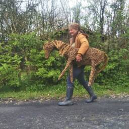 Horse, Pony, Animal, Willow Sculpture, Custom Order, Made To Wicker, Natural, Outdoor Decoration, Commission - thumbnail 4