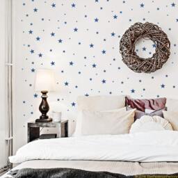 3 Size Mini Star Wall Decal/Small Stars Decal 130 Stars Pattern Kids Room Nursery Home Decor - thumbnail 2