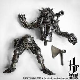 Mini Metal Hunter Axe - Small Item - thumbnail 4
