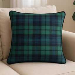 Set Of 2 Wool Tartan Cushion Covers - Scottish Heritage Home Decor - thumbnail 3