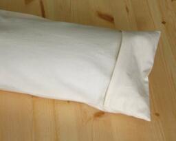 Mac's Lumbar Pillow Case in 100% Cotton Unbleached Muslin, 1 - thumbnail 4