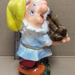 Gnome Statue Outdoor Garden Figure Flowerbed Sculpture Dwarf Leprechaun Back Yard Fireplace Decor Woodcutter Souvenir Best Friend Gift - thumbnail 4