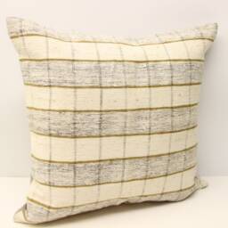 Handmade Wool Kilim Pillow Cover 20x20, Retro Home Decor - thumbnail 2