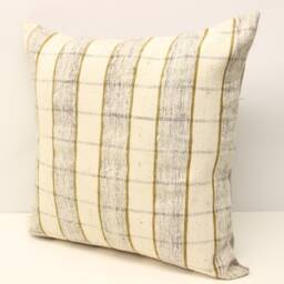 Handmade Wool Kilim Pillow Cover 20x20, Retro Home Decor - thumbnail 3