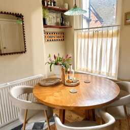 Handmade Muslin Caf?? Curtains Made To Measure , Pinch Pleat, 100% Cotton White & Cream Options - thumbnail 2