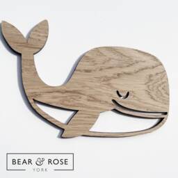 Whale Wall Decor Home - Nursery/Kids Animals Children Room Marine Sealife - thumbnail 3