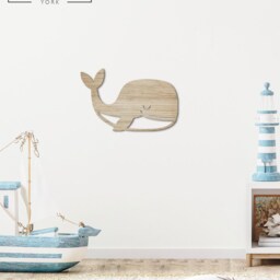 Whale Wall Decor Home - Nursery/Kids Animals Children Room Marine Sealife - thumbnail 2