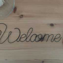 Custom Wire Word, Personalized Metal Wall Message, Decoration, Sticker - thumbnail 2