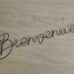 Custom Wire Word, Personalized Metal Wall Message, Decoration, Sticker - thumbnail 3